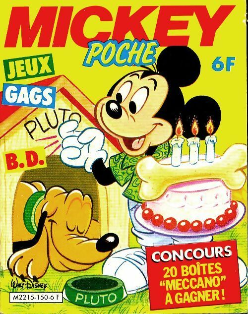 Livrenpoche : Mickey poche n°150 - Collectif - Livre