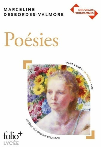 Poésies - Marceline Desbordes-Valmore - Livre