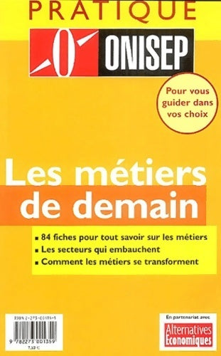 Livrenpoche : Les métiers de demain - Onisep - Livre