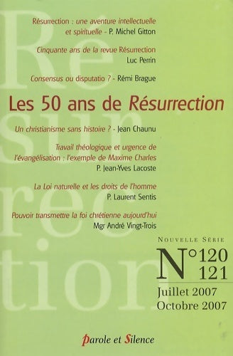 Livrenpoche : Resurrection n°120-121 : Les 50 ans de Résurection - Collectif - Livre