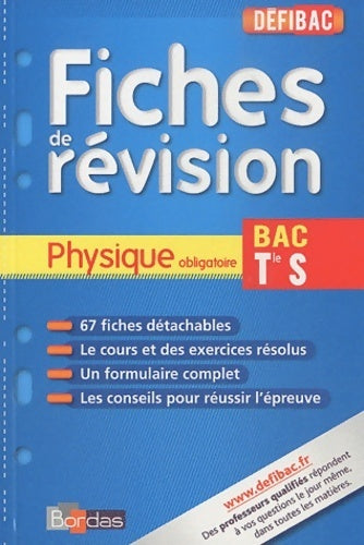 Livrenpoche : Physique Terminale S - Jean-Claude Paul - Livre