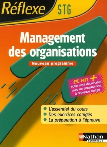 Livrenpoche : Management des organisations STG - Marie-José Chacon - Livre