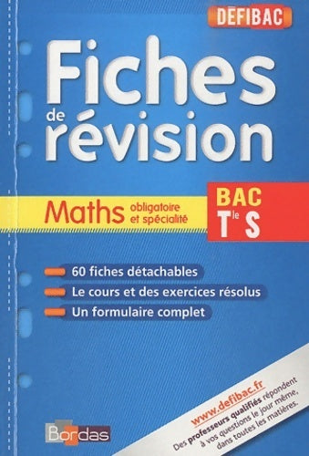 Livrenpoche : Maths Terminale S - Raymond Fleurat-Lessard - Livre
