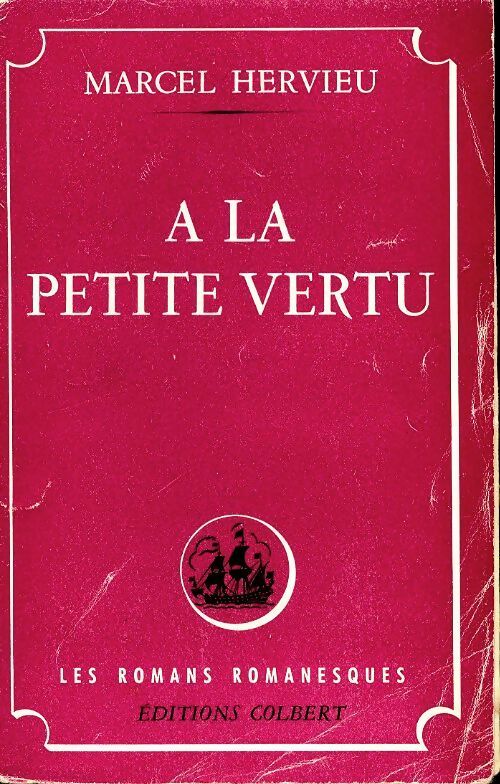 Livrenpoche : A la petite vertu - Marcel Hervieu - Livre