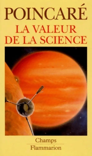 La valeur de la science - Henri Poincaré - Livre