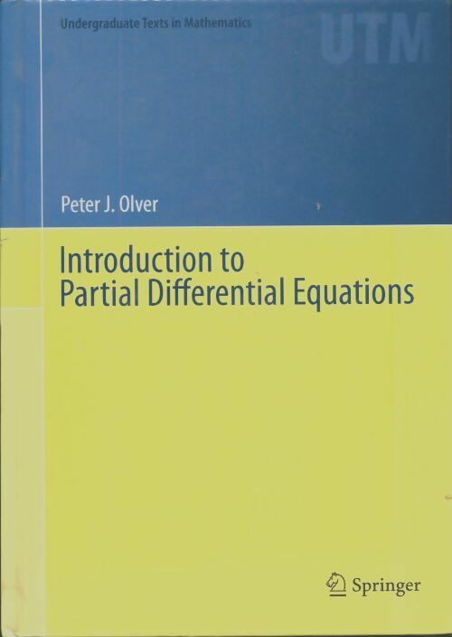 Livrenpoche : Introduction to partial differential equations - Peter J. Olver - Livre