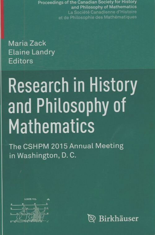 Livrenpoche : Research in history and philosophy of mathematics - Collectif - Livre