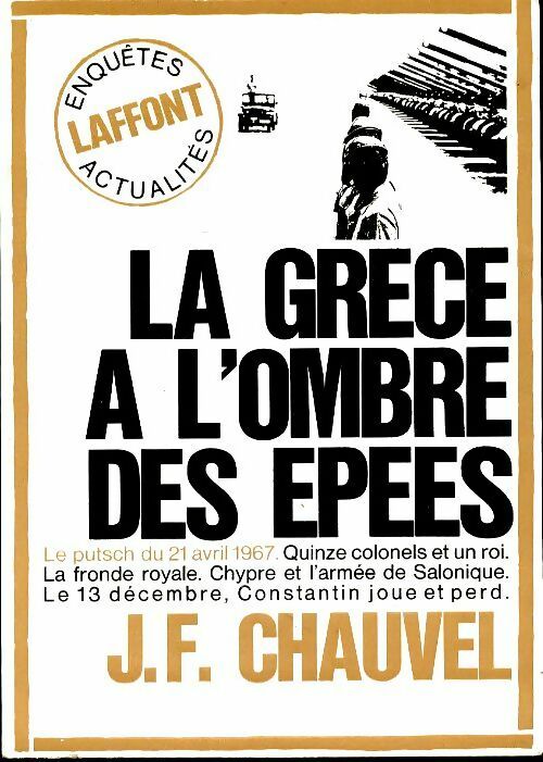 Livrenpoche : La Grèce à l'ombre des épées - Jean-François Chauvel - Livre