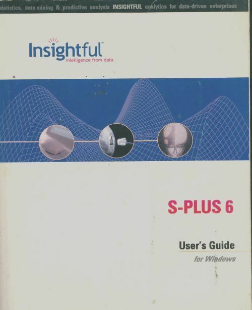 Livrenpoche : Insightful S-plus 6. User's guide - Collectif - Livre