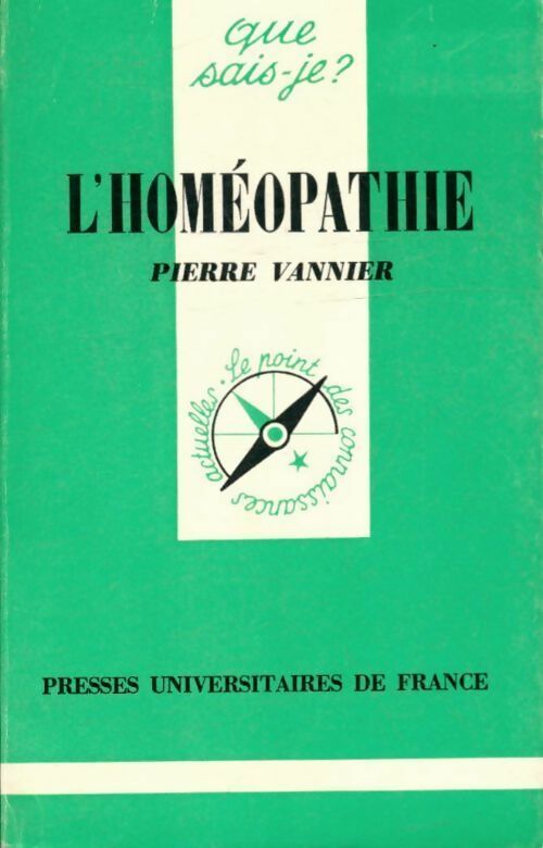 Livrenpoche : L'homéopathie - Pierre Vannier - Livre