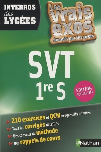 Livrenpoche : SVT 1ère S - Thomas Brisbout - Livre