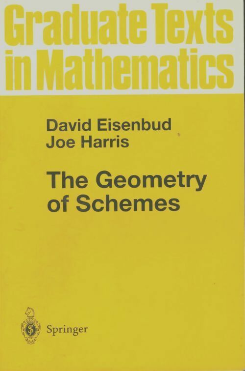 Livrenpoche : The geometry of schemes - David Eisenbud - Livre