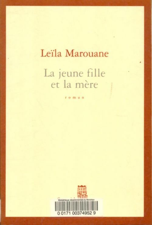 Livrenpoche : La jeune fille et la mère - Leïla Marouane - Livre