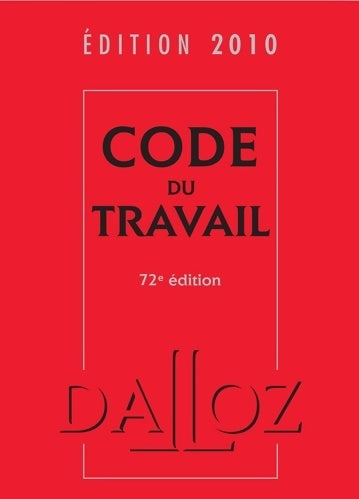 Code du travail 2010 - Collectif -  Codes - Livre