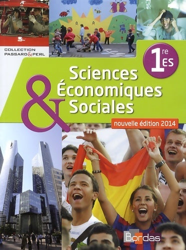 Livrenpoche : Sciences économiques & sociales 1re ES 2014 - Cédric Passard - Livre
