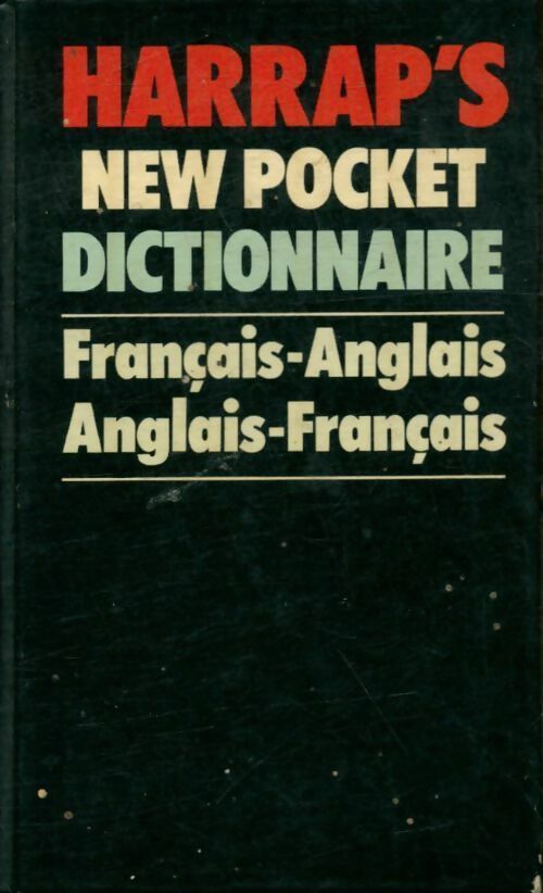 Harrap's pocket french and english dictionary - Patricia Forbes -  Harrap's de poche - Livre