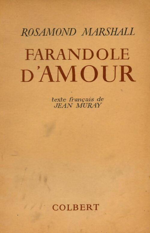 Livrenpoche : Farandole d'amour - Rosamond Marshall - Livre