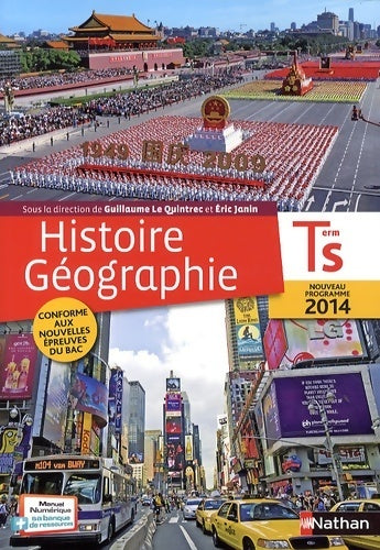 Histoire-géographie Terminale S 2014  - Viviane Bories -  Nathan GF - Livre