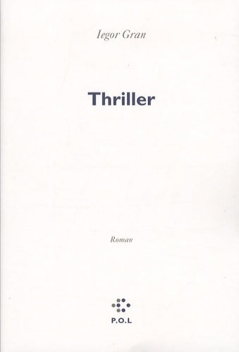 Livrenpoche : Thriller - Iegor Gran - Livre