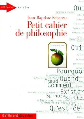 Livrenpoche : Petit cahier de philosophie - Jean-Baptiste Scherrer - Livre
