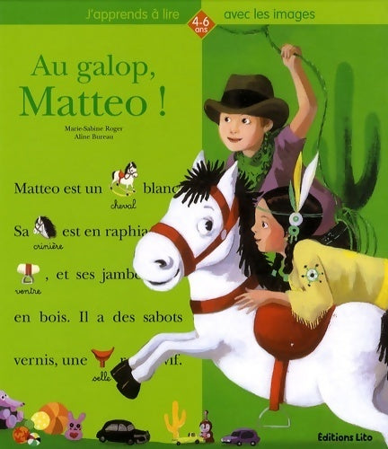 Livrenpoche : Au galop, Matteo ! - Marie-Sabine Roger - Livre
