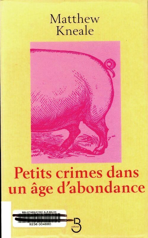 Livrenpoche : Petits crimes dans un âge d'abondance - Matthew Kneale - Livre