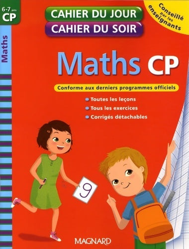Maths CP - Collectif -  Cahier du jour, cahier du soir - Livre
