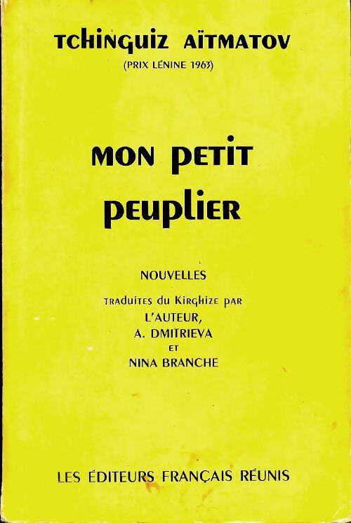 Livrenpoche : Mon petit peuplier - Tchinguiz Aïtmatov - Livre