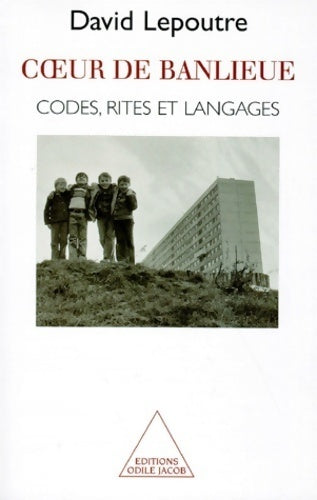 Livrenpoche : Coeur de banlieue. Codes, rites et langages - David Lepoutre - Livre