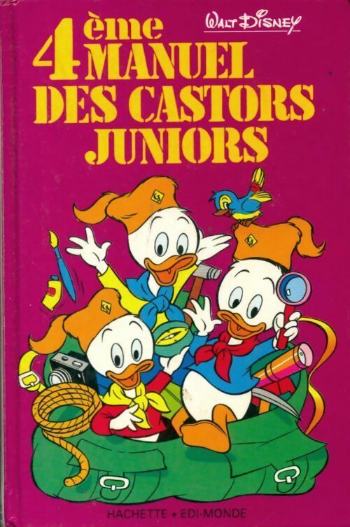 Livrenpoche : 4e Manuel des castors juniors - Disney - Livre
