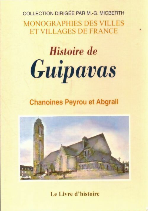 Livrenpoche : Histoire de Guipavas - Abgrall Peyrou - Livre
