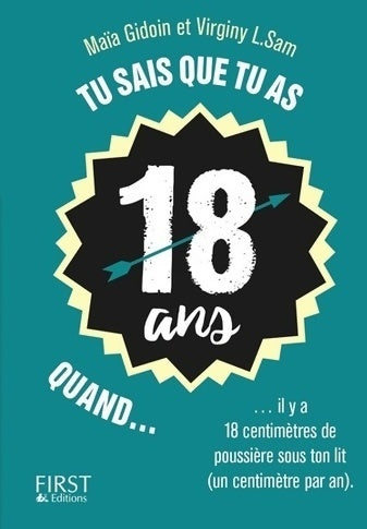Livrenpoche : Tu sais que tu as 18 ans quand... - Maïa Gidoin - Livre
