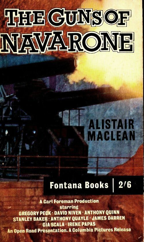 The guns of navarone - Alistair MacLean -  Fontana books - Livre