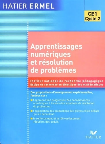 Livrenpoche : Apprentissages numériques et résolution de problèmes CE1 - Roland Charnay - Livre