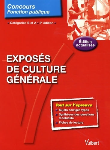 Livrenpoche : Exposés de culture générale Catégories B et A - HervÉ Bellac - Livre