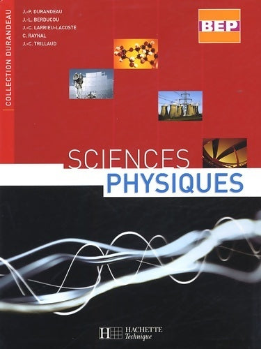 Livrenpoche : Sciences physiques BEP - Jean-Pierre Durandeau - Livre
