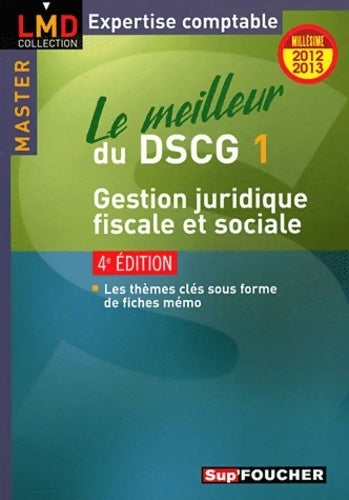 Livrenpoche : Le meilleur du DSCG 1 gestion juridique fiscale et sociale - Georges Langlois - Livre
