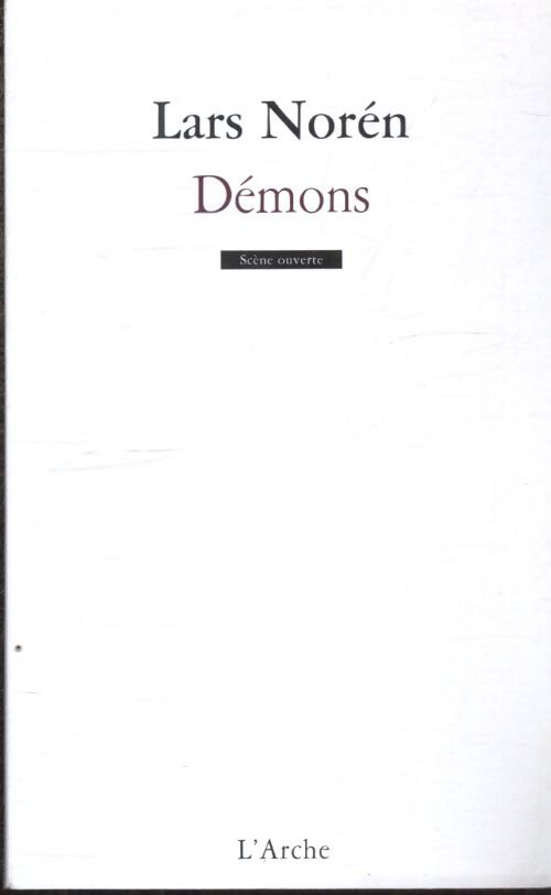Démons - Lars Noren - Livre
