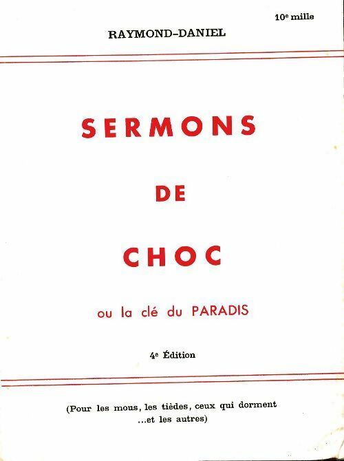 Livrenpoche : Sermons de choc Tome I - Raymond Daniel - Livre
