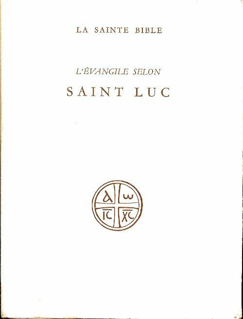 Livrenpoche : L'évangile selon Saint Luc - Eugène Osty - Livre