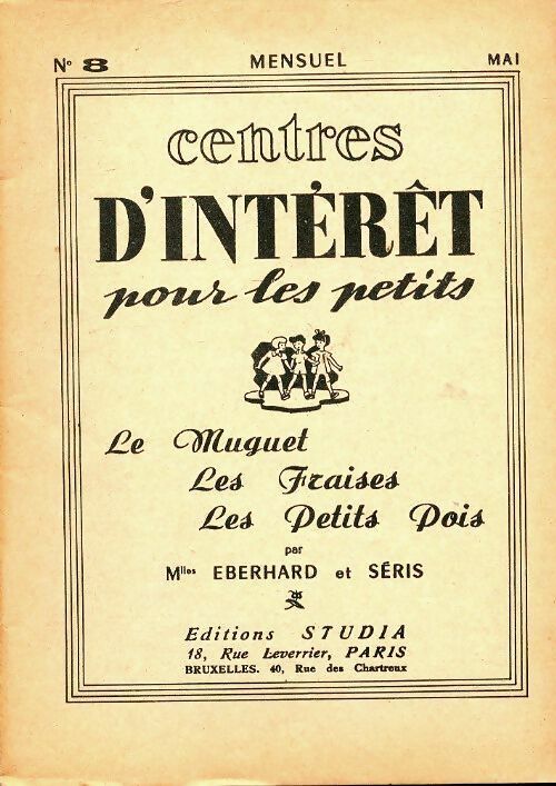 Livrenpoche : Centres d'intérêt pour les petits n°8 : Le muguet - Melle Eberhard - Livre