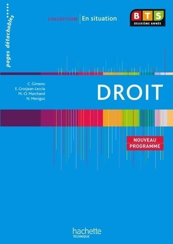 Livrenpoche : Droit BTS 2e année - Collectif - Livre