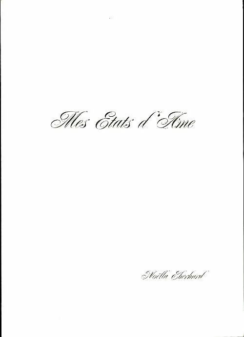 Livrenpoche : Mes états d'âme - Noëlla Eberhard - Livre