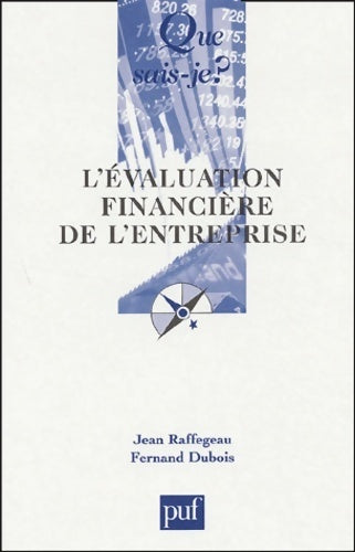 Livrenpoche : L'évaluation financière de l'entreprise - Jean Raffegeau, Fernand Dubois - Livre