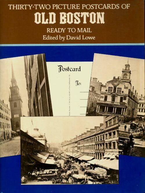 Livrenpoche : Old boston photo postcards : 24 ready-to-mail views - David Lowe - Livre