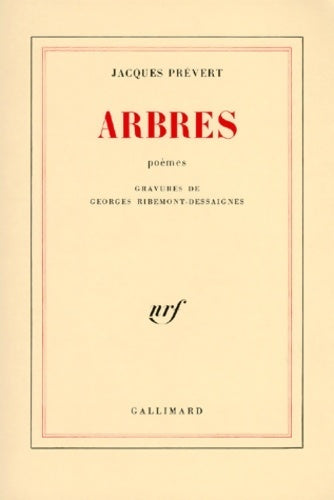 Livrenpoche : Arbres - Jacques Prévert - Livre