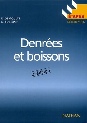 Livrenpoche : Denrée et boissons - Didier Galopin - Livre