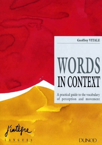 Livrenpoche : Words in context - Geoffrey Vitale - Livre