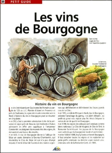 Livrenpoche : Les Vins de Bourgogne - Florence Kennel - Livre