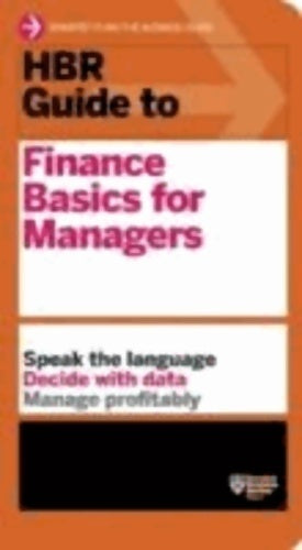 Livrenpoche : HBR guide to finance basics for managers - Collectif - Livre